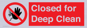Closed for Deep Clean